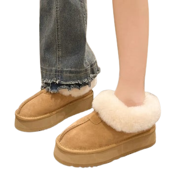 CozyChic Winter Elegance Snow Boots