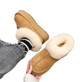 CozyChic Winter Elegance Snow Boots